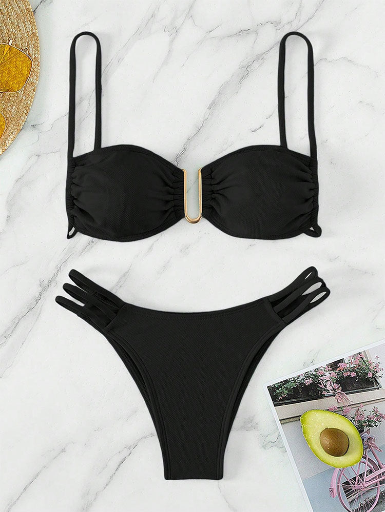 U ring bikini